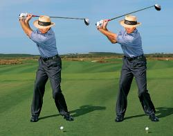 Golf, david leadbetter driving lesson.