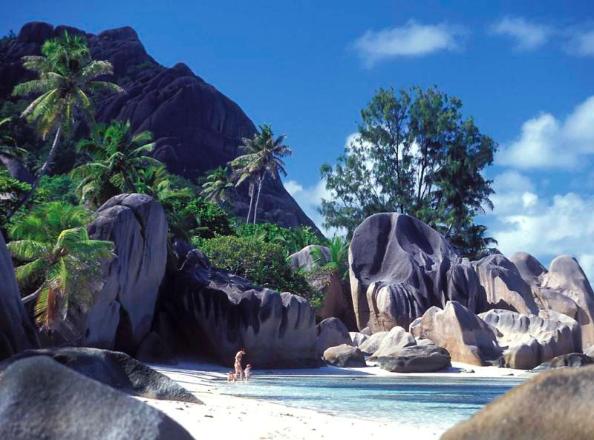 seychelles beach, the most beautiful beach in the world